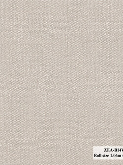วอลเปเปอร์ลายผ้า พื้นสีเทาอมน้ำตาล ZEA-B14W