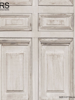 วอลเปเปอร์ ลายประตูไม้สีขาว KA-D37