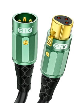 ERTK JADEMaleXLRtoFemaleXLR สายสัญญาณเสียง XLR ถึง XLR ตัวเมีย คุณภาพเสียงระดับเทพ ประกันศูนย์ไทย