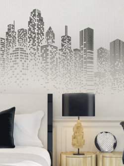 วอลเปเปอร์ ลายตึก No.BE2-D12W