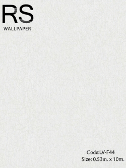 วอลเปเปอร์ยุโรปลายเส้นขีดๆสีขาวมุกพื้นสีขาว LV-F44