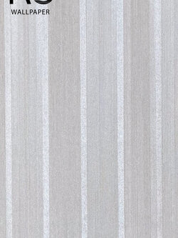 วอลเปเปอรเทกเจอร์เส้นตรง Luxury พื้นสีเทาเงิน PF360-D18