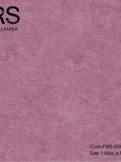 วอลเปเปอร์เทกเจอร์ผิวหยาบหน้ามันพื้นสีม่วง FWS-D50W