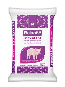 BALANCE FEED อาหารหมูหย่านม – น้ำหนัก 30 กก. บาลานส์ 951