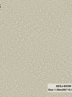 วอลเปเปอร์ลายเม็ดกรวด สีน้ำตาลอ่อนอมเทา BESJ-B03W