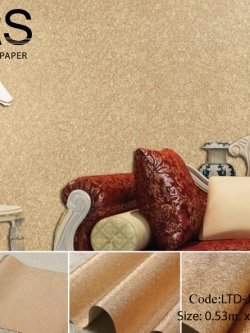 วอลเปเปอร์ลายผ้าไหมสีทองแดง LTD-J61