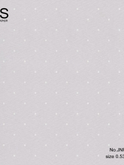 วอลเปเปอร์ ลายจุดสีขาว พื้นสีเทา No.JNR-F49