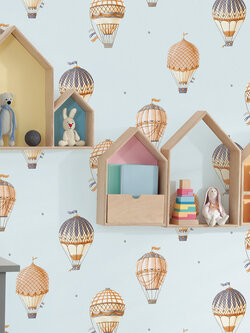 วอลเปเปอร์ห้องเด็ก ลายบอลลูน Dream Balloon No.DW-C41W