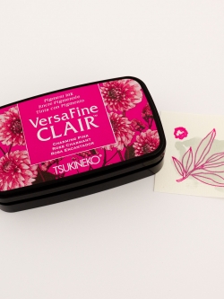 หมึกปั๊มกระดาษ versafine clair_charming pink (สีชมพู)