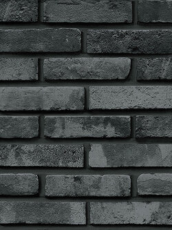 วอลเปเปอร์ลายอิฐ สีดำเทา ST4-C33W