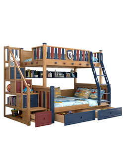 เตียง2 ชั้น รุ่น premier ขนาด 5 ฟุต (ไม่รวมสไลด์เดอร์)