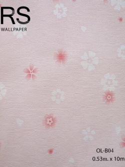 วอลเปเปอร์ลายดอกไม้ OL-B04