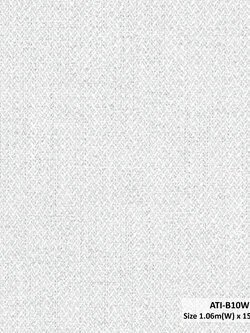 วอลเปเปอร์ลายผ้า สีเทาอ่อน ATI-B10W