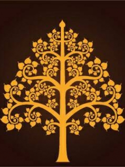 วอลเปเปอร์ ลายโพธิ์ SS0171