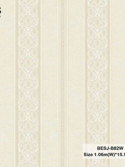 วอลเปเปอร์ลายหลุยส์คลาสสิคสลับลายทาง BESJ-B82W