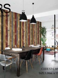 วอลเปเปอร์ลายไม้ ST2-C38W