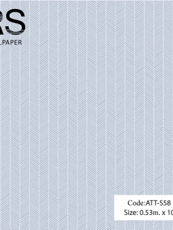 วอลเปเปอร์ลายหยักโมเดิร์นพื้นสีเทา ATT-S58