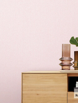 วอลเปเปอร์ สีชมพูอ่อน KARA-F09W