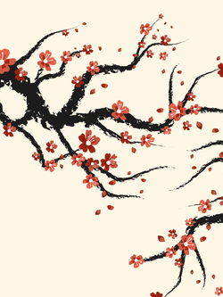 วอลเปเปอร์ภาพซากุระ (สั่งผลิต)