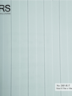 วอลเปเปอร์ ลายเส้นสีฟ้าอ่อนเทา No.DIF-R17