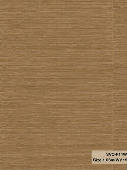 วอลเปเปอร์สไตล์ญี่ปุ่นลายเสื่อ สีน้ำตาลทอง SVO-F11W