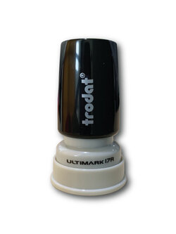 ตรายางสะสมแต้ม หมึกในตัวแบบกันน้ำ ขนาด 17 มม.