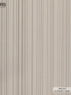 วอลเปเปอร์ลายเส้น สีน้ำตาล AW3-A75