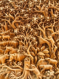 ภาพวอลเปเปอร์ แกะสลัก