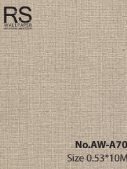 วอลเปเปอร์ลายผ้า สีน้ำตาล No.AW-A70