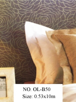 วอลเปเปอร์ลายดอกไม้ OL-B50