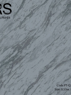 วอลเปเปอร์ลายหินอ่อนสีเทาเข้ม PT-Q38