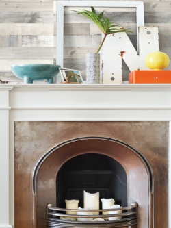 วอลเปเปอร์ลายไม้ ครีมน้ำตาลเทา แนวนอนความสูงช่อง10ซม.(Rustic Style)FD2-B08