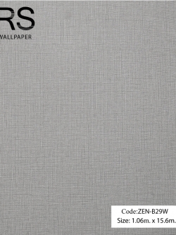 วอลเปเปอร์เทกเจอร์ตารางเล็กสีเทาพื้นโทนสีเทา ZEN-B29W
