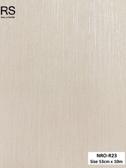 วอลเปเปอร์ สีครีม มีกลิตเตอร์สีเงิน NRO-R23