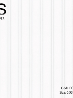 วอลเปเปอร์ลายทางเล็กโทนสีขาว PO-MD79