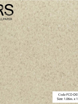 วอลเปเปอร์ลายเม็ดกรวดเล็กๆโทนสีครีมมีกลิตเตอร์ FCO-D07W