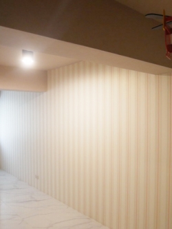 งานติดตั้งวอลเปเปอร์ อาคารศริวัฒนา สาธร