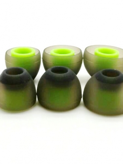 ขาย x-tips จุกหูฟัง green orange สำหรับอินเอียร์ทั่วไป ราคา 6คู่ 250 นุ่มเบาสบายหู