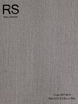 วอลเปเปอร์มีเทกเจอร์ในตัวพื้นสีน้ำตาลเข้มมีกลิตเตอร์สีเงิน UNT-M73