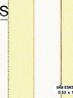 วอลเปเปอร์การ์ตูน ลายทางเขียวเลม่อน ESK5-M78