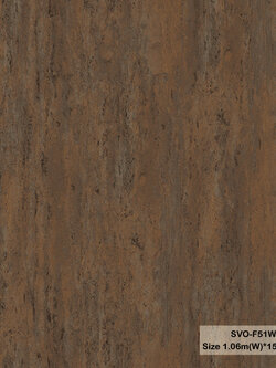 วอลเปเปอร์ลายปูนเปลือยคอนกรีต สีน้ำตาล SVO-F51W