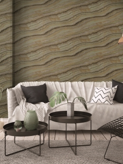 วอลเปเปอร์ ลายหิน สี Deep Green No.LUM-B47W