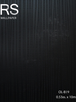 วอลเปเปอร์เทกเจอร์เป็นเส้น สีดำ OL-B19