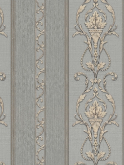 วอลเปเปอร์ วินเทจลายทางเนื้อหนา สีน้ำตาลทอง No.BLE-B31