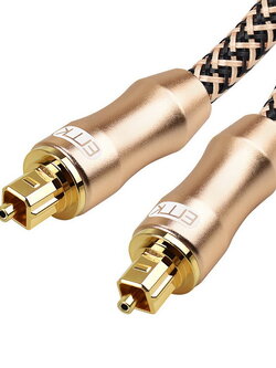 ERTK Golden Twist สาย Optical เกรดพรีเมี่ยมสำหรับเครื่องเสียง