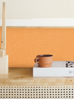 วอลเปเปอร์ลายผ้า สีส้ม LIV5-D28W