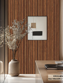 วอลเปเปอร์ลายไม้ระแนง ขนาดเล็ก ERO5-M54W