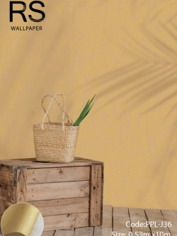 วอลเปเปอร์สีส้มทอง PPL-J36