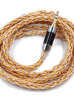 ขาย KZ NEO GOLDSILVER สายอัพเกรดหูฟัง สำหรับหูฟัง KZ ขั้วพินC