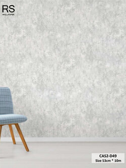 วอลเปเปอร์ลายหินอ่อนสีเทา CAS2-D49